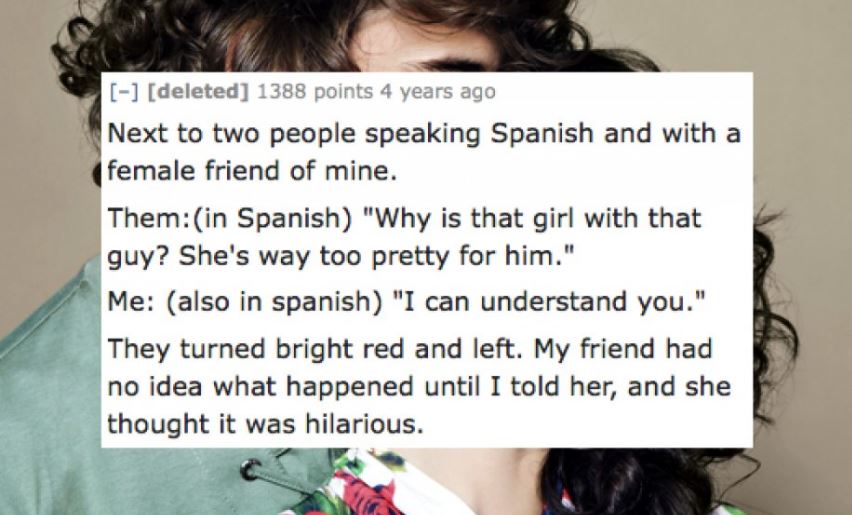 16 Bilingual People Share Things They've Overheard & Weren't Supposed To