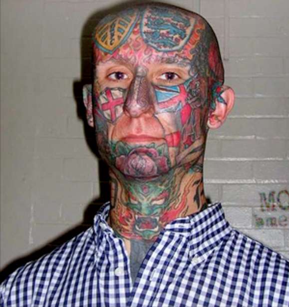 ugliest face tattoos