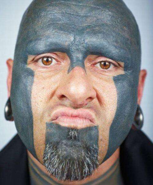 face tattoo 13