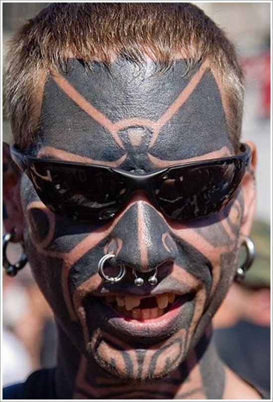 face tattoo ideas