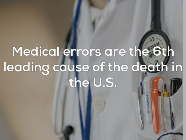 Disturbing fact about how medical errors are the 6th cause of death in the SUA