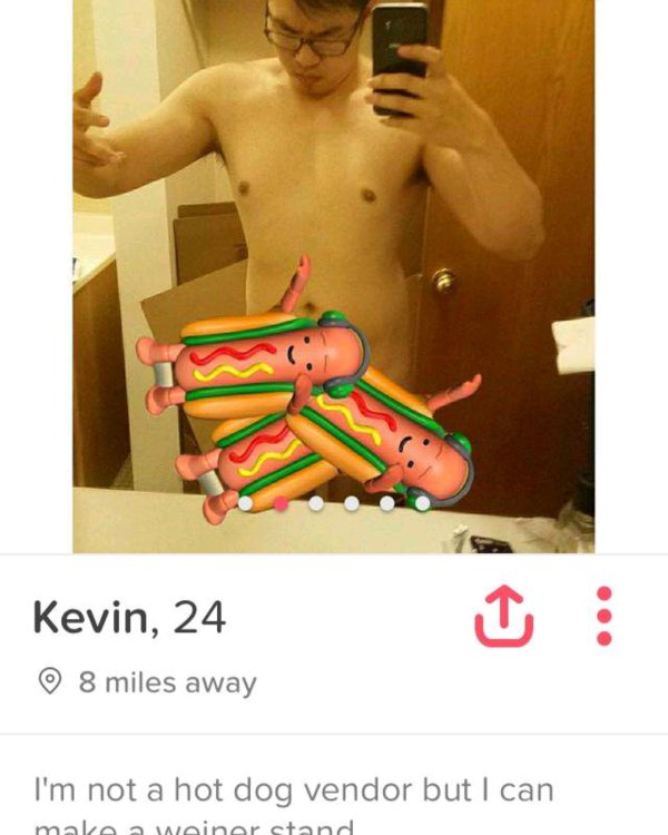 muscle - Kevin, 24 8 miles away I'm not a hot dog vendor but I can makeawainer stand