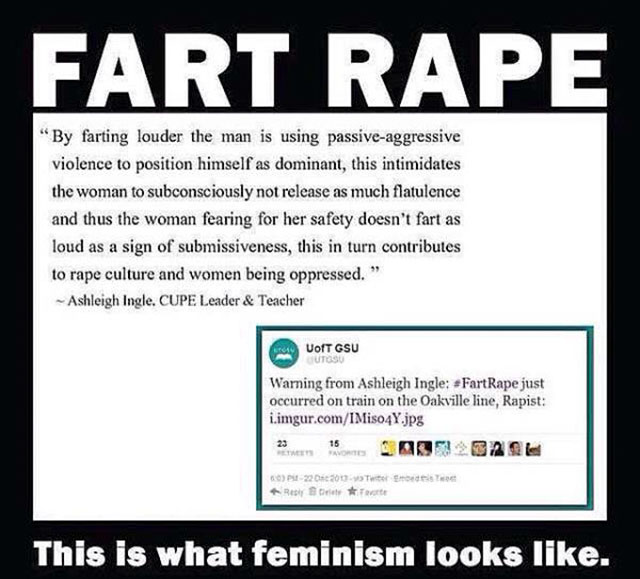 fart rape - Fart Rape "By farting louder the man is using passiveaggressive violence to position himself as dominant, this intimidates the woman to subconsciously not release as much flatulence and thus the woman fearing for her safety doesn't fart as lou