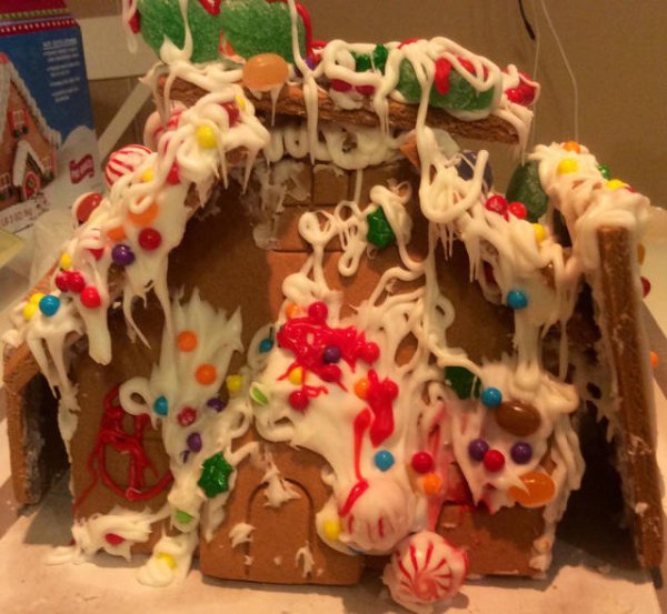 gingerbread house