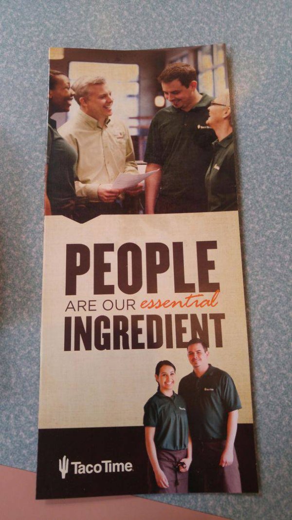 taco time hiring - People Ingredient Are Our essential Taco Time