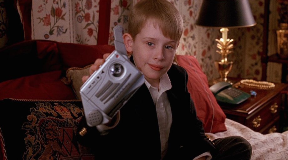 The Talkboy, Home Alone 2 (1992)
Roger Shiffman, founder of Zizzle L.L.C. and former President of Tiger Electronics: “I worked directly with John Hughes. He came to my office a few times. His original concept in the script was for Macaulay Culkin to have a gun. I said, ‘Look you can’t have a gun at the airport. It just doesn’t fly at O’Hare.’ So I told him to let me work on it.
“We actually designed the Talkboy ourselves, which is why it has the design it has, with the grip where he could slide his hand into and the extending microphone so it looked more lifelike. We had not [done a recorder before that] and what was interesting is how big a deal it was for us and Fox. Fox made the introduction with John, but I made a deal with them for a modest royalty I’d continue to build the brand. We went on to do a tremendous amount of volume — there are videos of people fighting over them — but the big success only came when they sold the VHS tape. It was the largest distribution, I think 10 million tapes, and every one had a printed brochure for Talkboy, saying it was a real product you could get.”