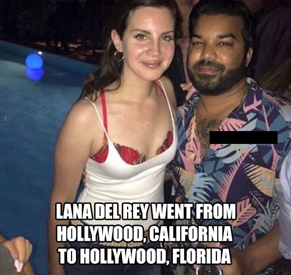 memes - many cops does it take - Lana Del Rey Went From Hollywood, California To Hollywood, Florida