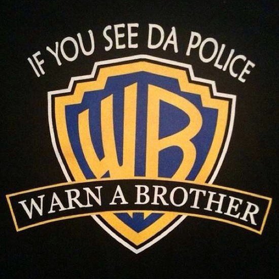 police warn a brother - Nou See Da Po A Police Wb Ther Warna Warn A Brother