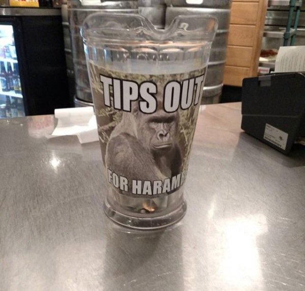 glass - Tips Out Or Haram