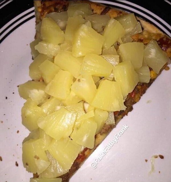 wtf people who don t like pineapple on pizza - Filthy Frank