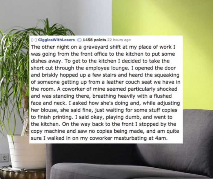 11 NSFW Experiences People Have Had While on the Job