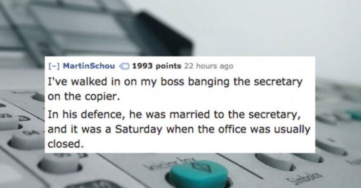 11 NSFW Experiences People Have Had While on the Job