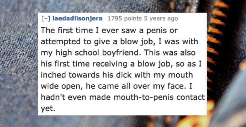 15 Girls Share Their Most Awkward Encounter With A Penis