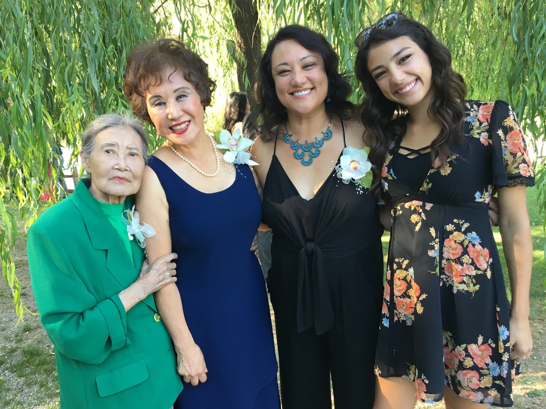Four generations of the women in a family