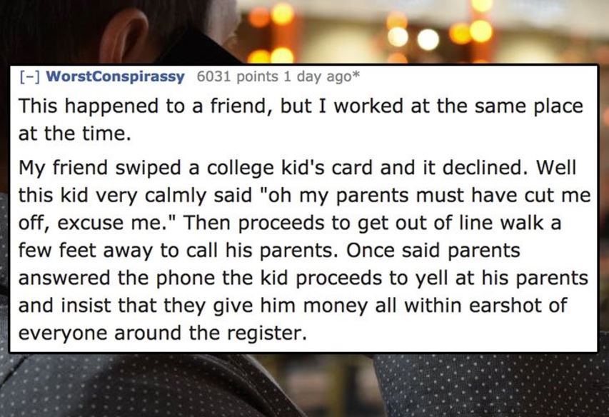 12 Cashiers Share Weirdest Times People Got Their Card Got Declined