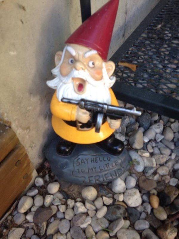 cool product garden gnome - Say Hello To My Little Ericwdx