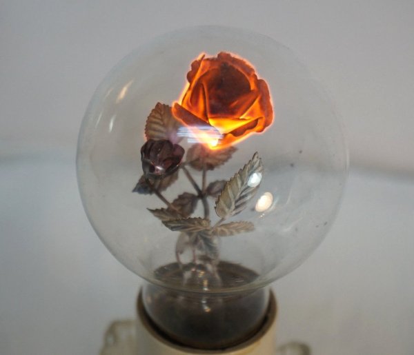 cool product rose filament light bulb