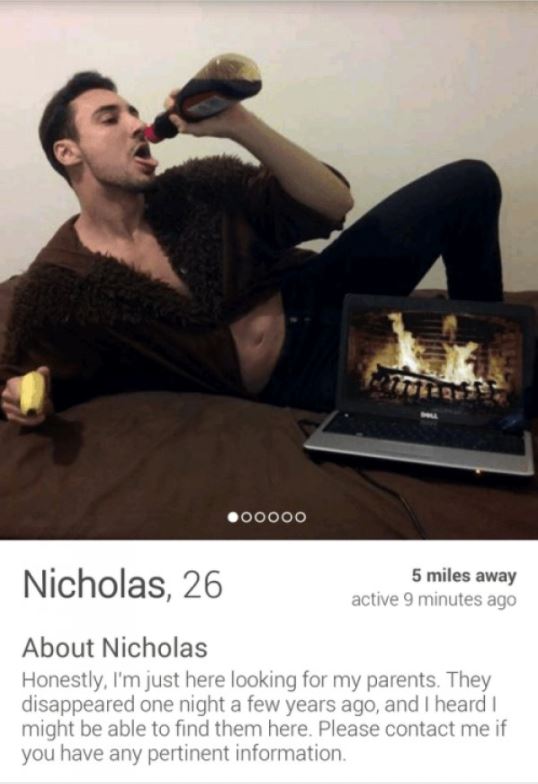 17 Tinder Bios That Know How to Tickle Your Funny Bone