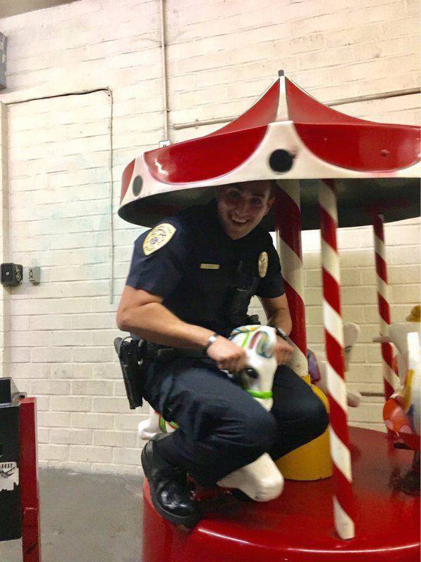 31 cops caught having fun