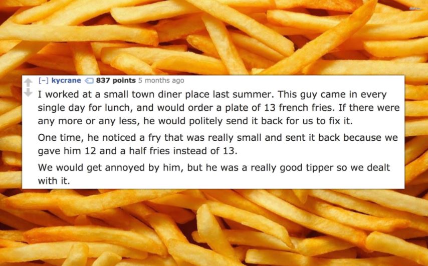 15 Waiters Reveal the Strangest Things Customers Have Ordered