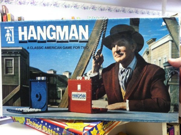 hangman board game - A Hangman A Classic American Game For Two Hangman