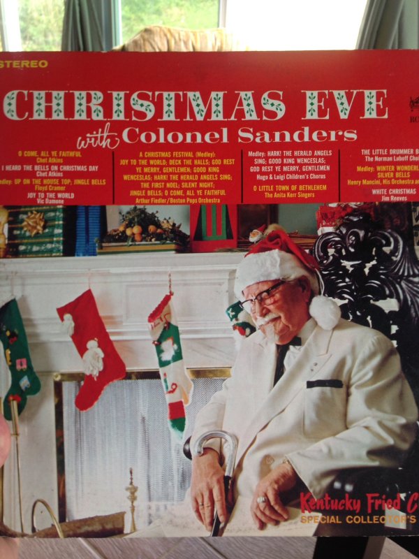 colonel sanders xmas - Stereo Christmas Eve with Colonel Sanders Come All Te Faithful Ce I Heard The Bells On Christmas Day Ches mer Bp On The House Topingle Bells Fler Jot To The World Vie Damen A Christmas Festival Medley Joy To The World Deck The Halls