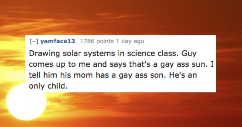15 of the Most Savage Comebacks People Came Up With On The Spot