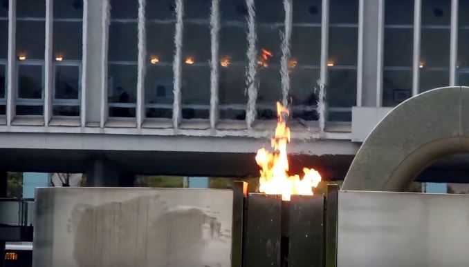 In Japan, The Hiroshima Peace Flame has been burned continuously since it was lit in 1964, and will remain lit until all nuclear bombs on the planet are destroyed and the planet is free from the threat of nuclear annihilation