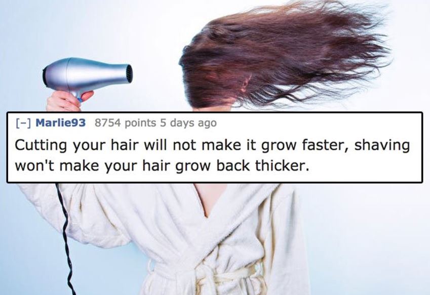 follicle passed hair drug test - Marlie93 8754 points 5 days ago Cutting your hair will not make it grow faster, shaving won't make your hair grow back thicker.