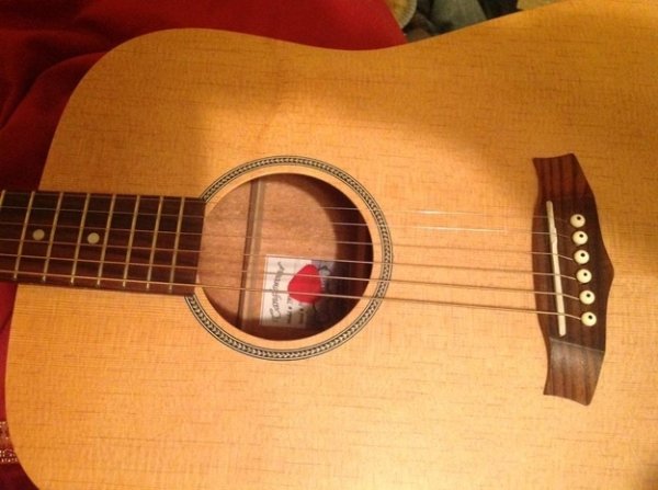 That annoying frustration 1st world problem of dropping your pic into the hole of the guitar.