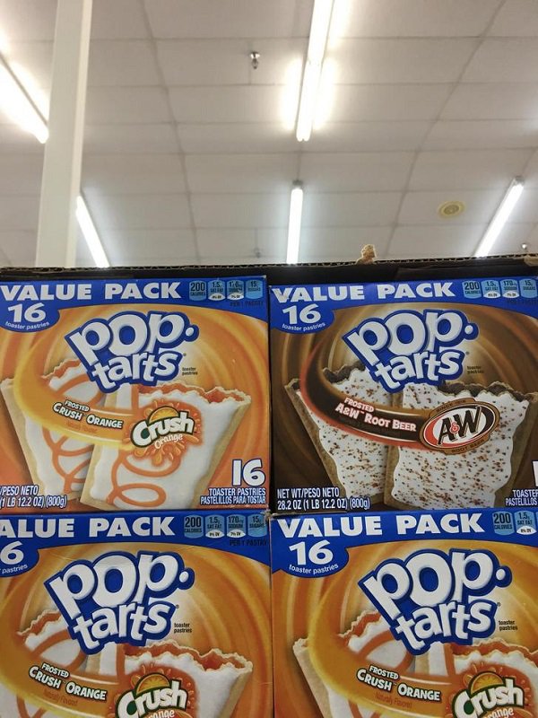 pop tarts - Value Pack 2009 16 Lue Pack 2009 16 Op tarts Rosted Crush Orange Root Beer Aw 16 Toaster Pastries Peso Neto 1 Lb 122 Oz 800g 10AS Pastelillos Para Tostar Net WtPeso Neto 28.2 Oz 1 Lb 122 Oz 800g Pistlus Alue Pack 200 Bce Value Pack 2009 6 16 T