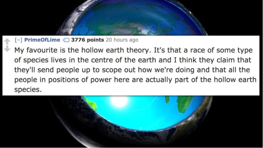 Hollow Earth conspiracy theory