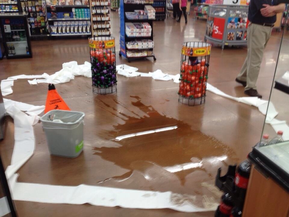 spill in walmart - Mwili Title Wive Win