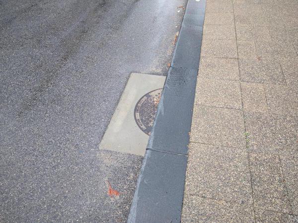 How to reach that manhole cover.