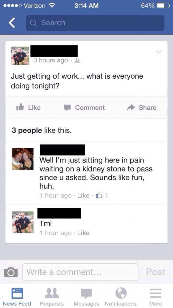 13 Weirdos Who Are Sharing WAY TMI on Social Media