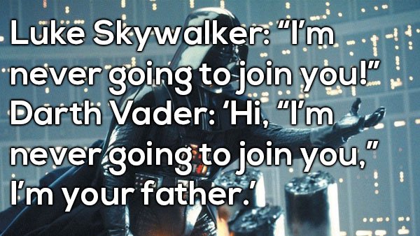Luke Skywalker Dad Joke