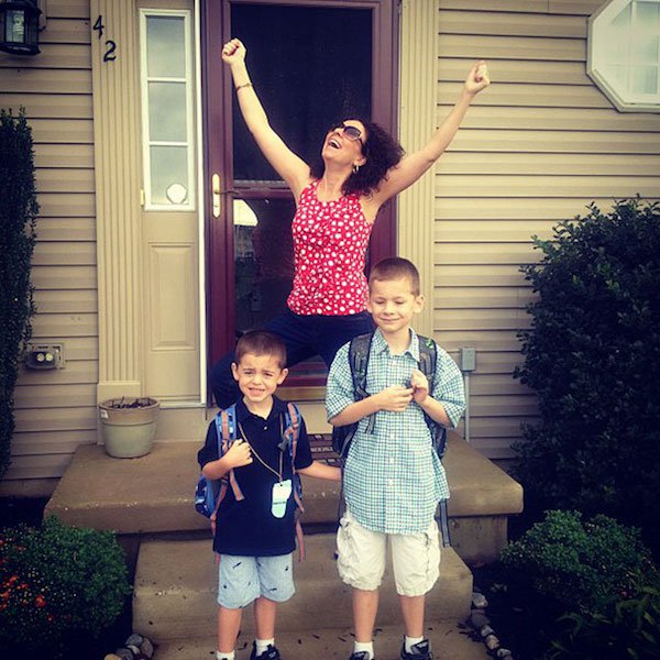 funny parents reactions to their kids going back to school