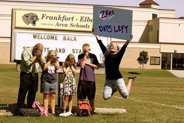 parents happy for back to school - Frankfort Elbe Zero Area Schools Onys Left Welcome Back S And Sta Be