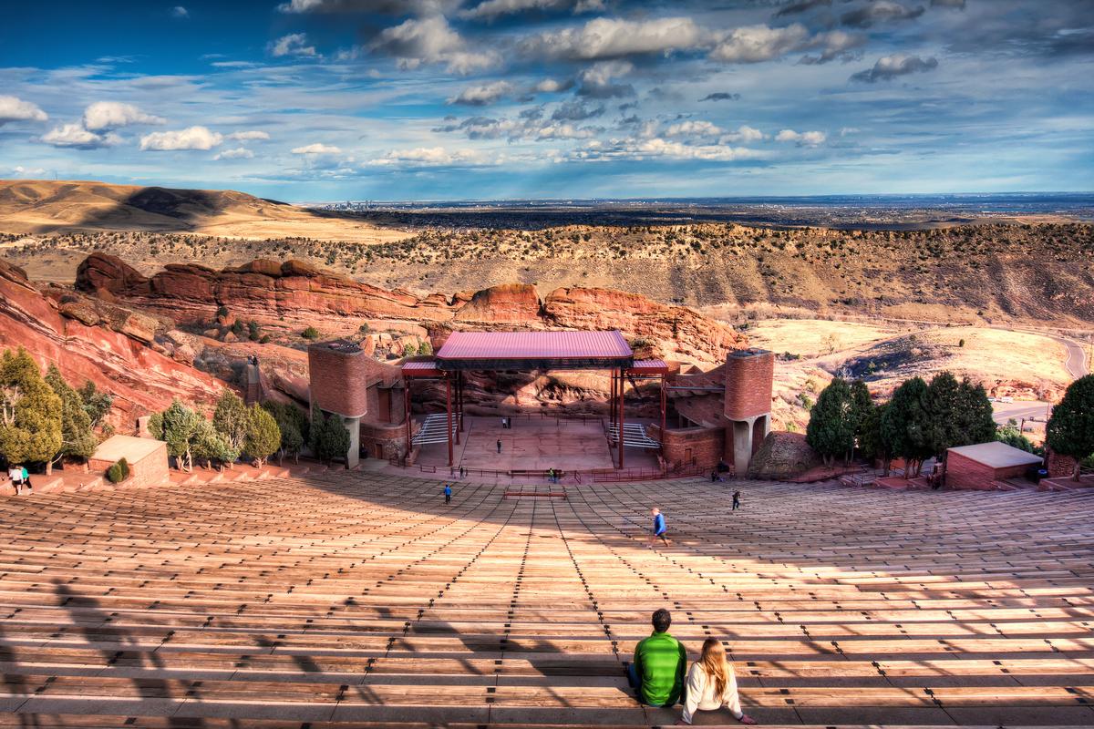 Possibly the best concert/theatre location in the world…Red Rocks Amphitheater