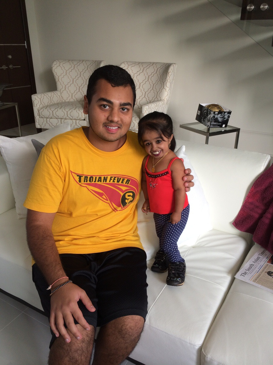 The world’s smallest woman and her husband