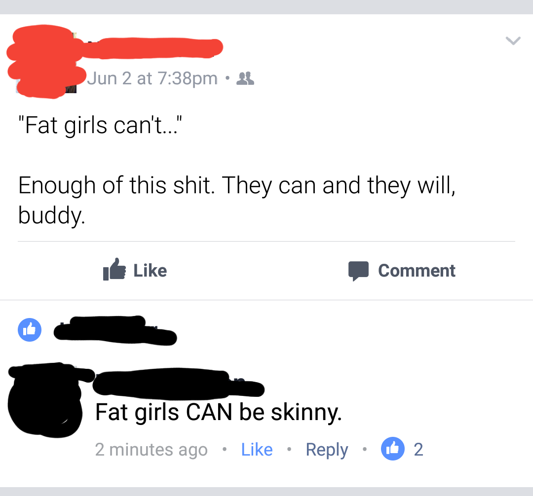 28 Arguments Between Fat And Skinny People That Will Make You Facepalm 