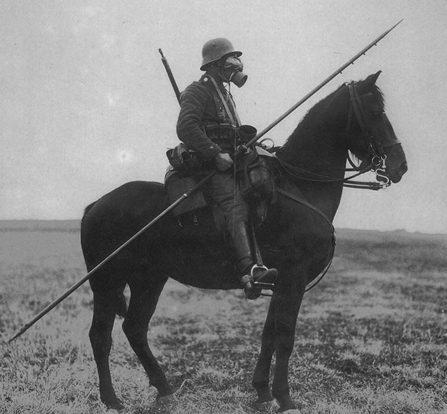 World War I German Cavalry Lancer, 1918