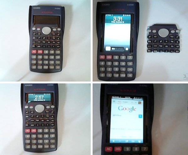 turn phone into calculator - . Rand 528 . Google Ac Del