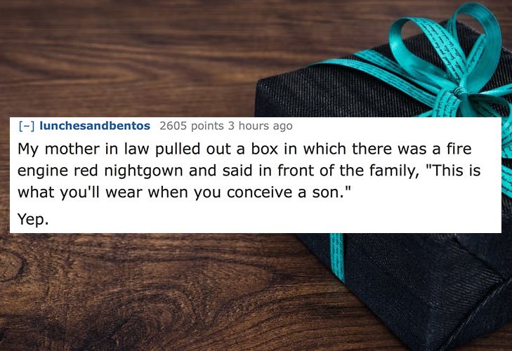 12 Terrible Gifts That People ACTUALLY Received