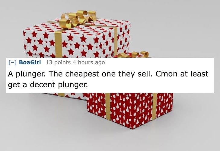 12 Terrible Gifts That People ACTUALLY Received