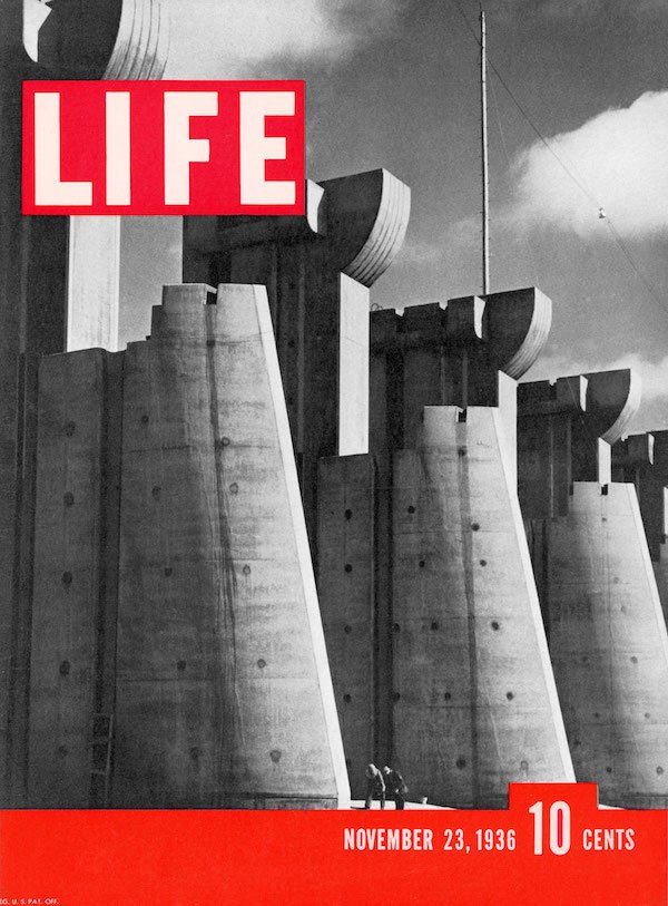 First cover of Life Magazine