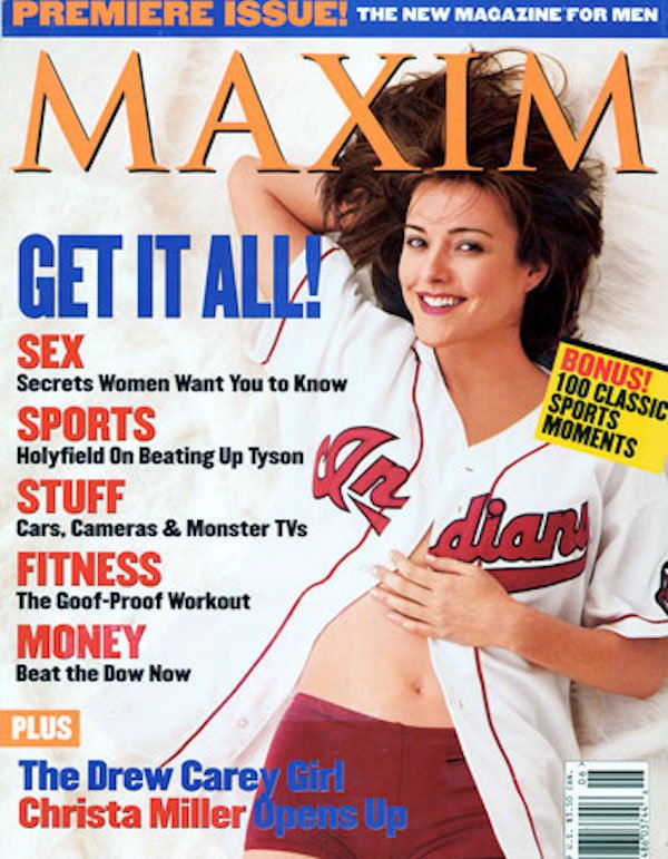 First cover of Maxim Magazine