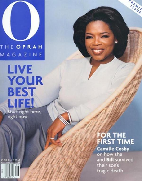 First cover of The Oprah Magazine