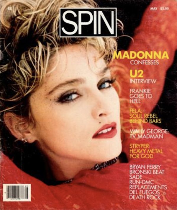 First cover of SPIN