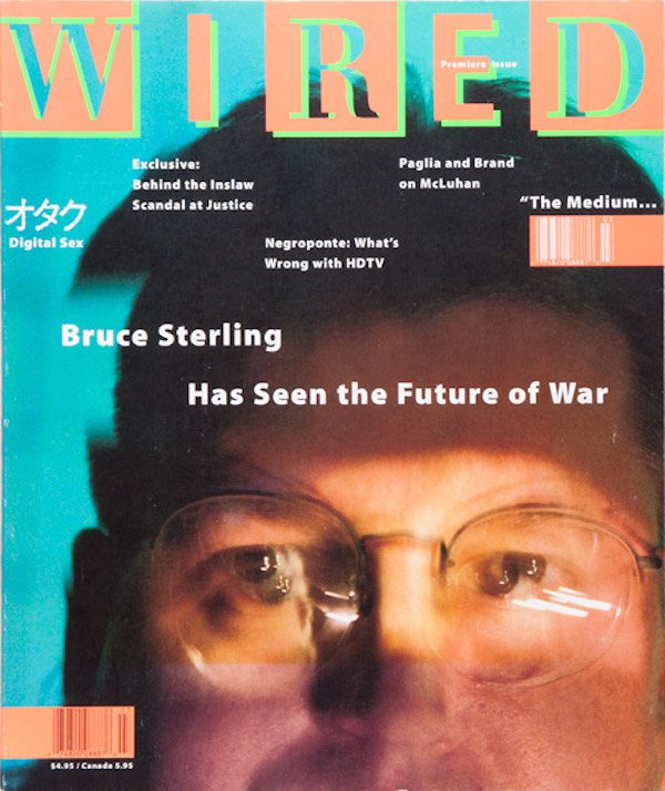 First cover of Wired Magazine
